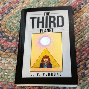 The Third Planet autographed by J V Perrone large paperback book